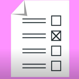 X vote on ballot paper