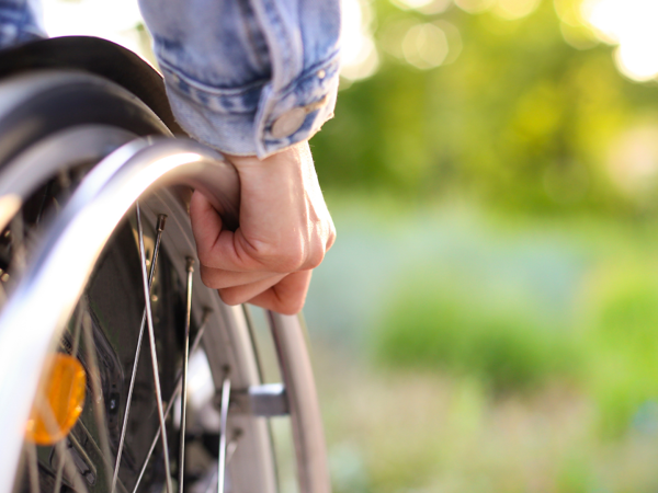 Person in wheelchair