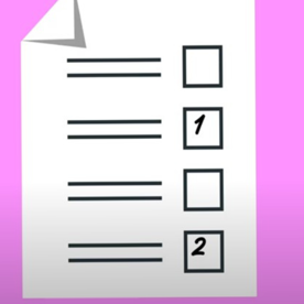 1, 2 vote on ballot paper